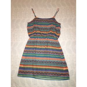 NEW Stripped Tribal Print Dress